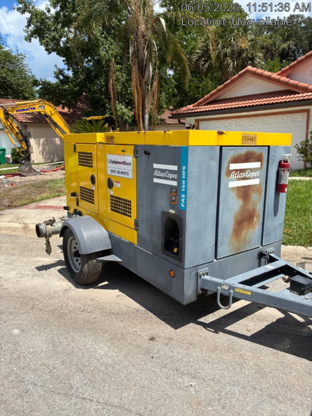 2020 ATLAS COPCO PAS 150 HF CS Enclosed