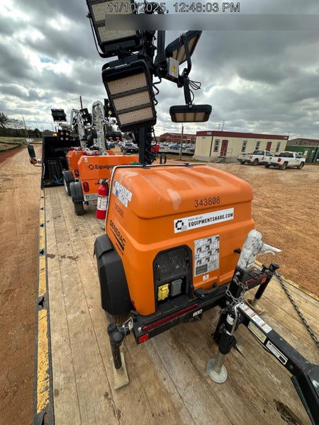 2023 Generac MLT2 Diesel, Flex Switch 120V Input, Powerzone Controller, (4) 320W LED Lights, 4kW Generator, 39.9 Gal Fuel Tank, 2" Ball, T3