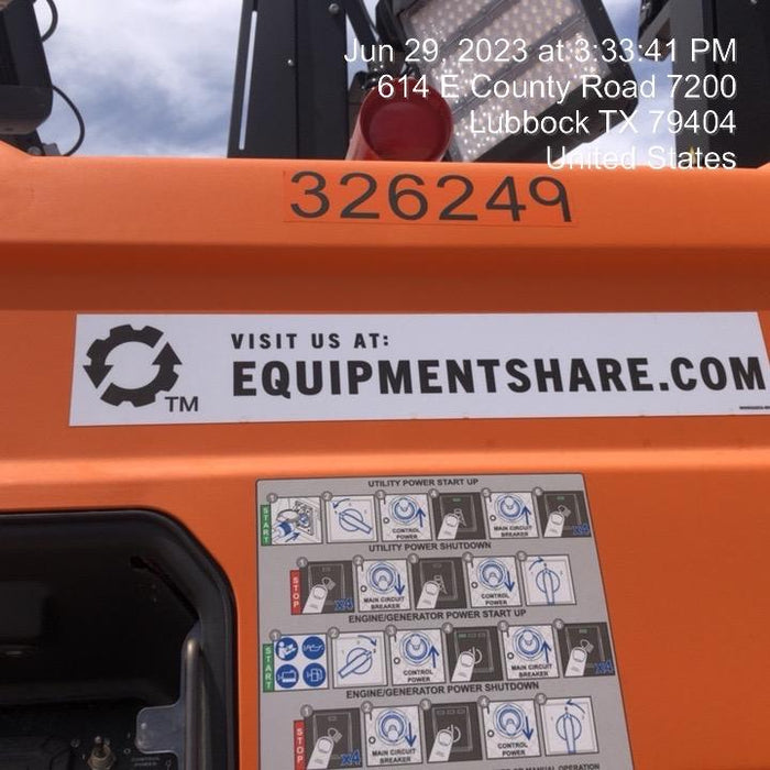 2023 Generac MLT2 Diesel, Flex Switch 120V Input, Powerzone Controller, (4) 320W LED Lights, 4kW Generator, 39.9 Gal Fuel Tank, 2" Ball, T3