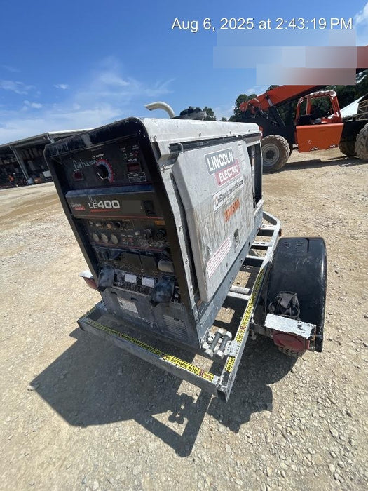 2024 Lincoln Electric LE400 Kubota V1505, Trlr, Cable Rack, Light Kit, ES Decals, T3