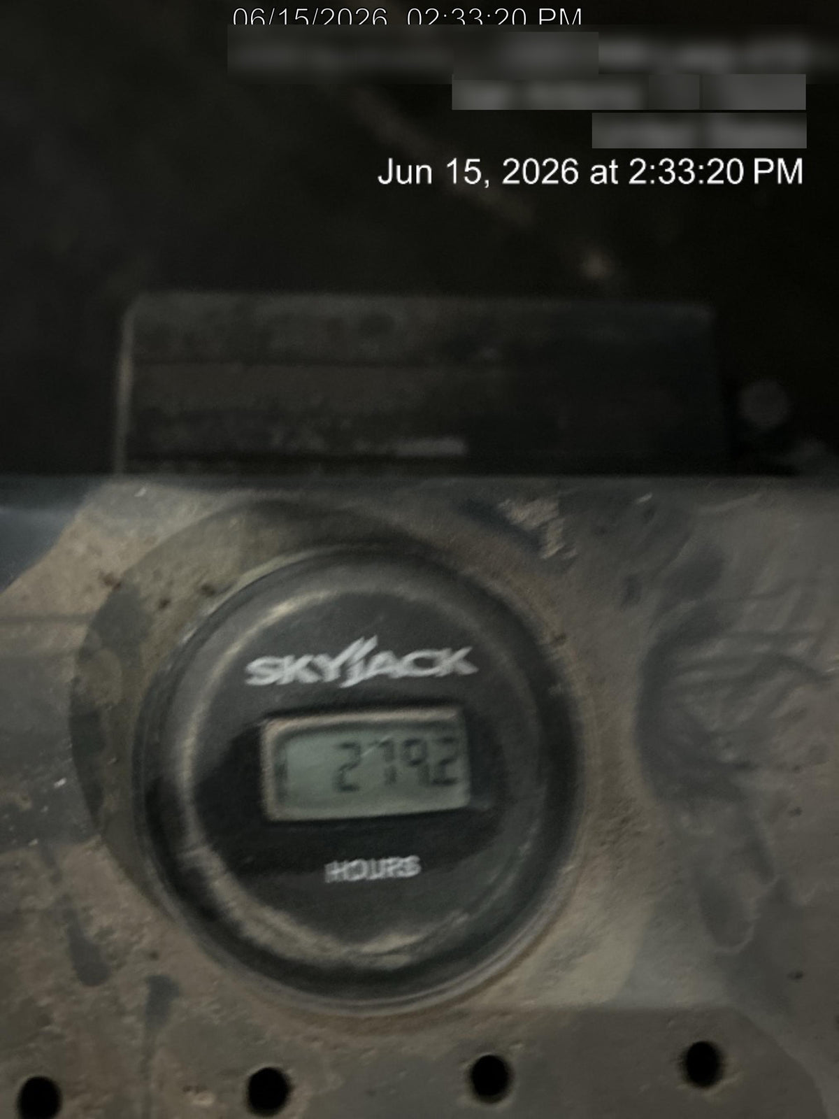 2019 Skyjack SJIII-3226 Standard Options, Trojan Batteries