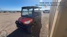 2019 Kubota RTV-X1140W-H 4wd Utility Cart, LED Strobe, Windshield Tempered Glass, Plastic Canopy, Wire Harness Kit, Backup Alarm