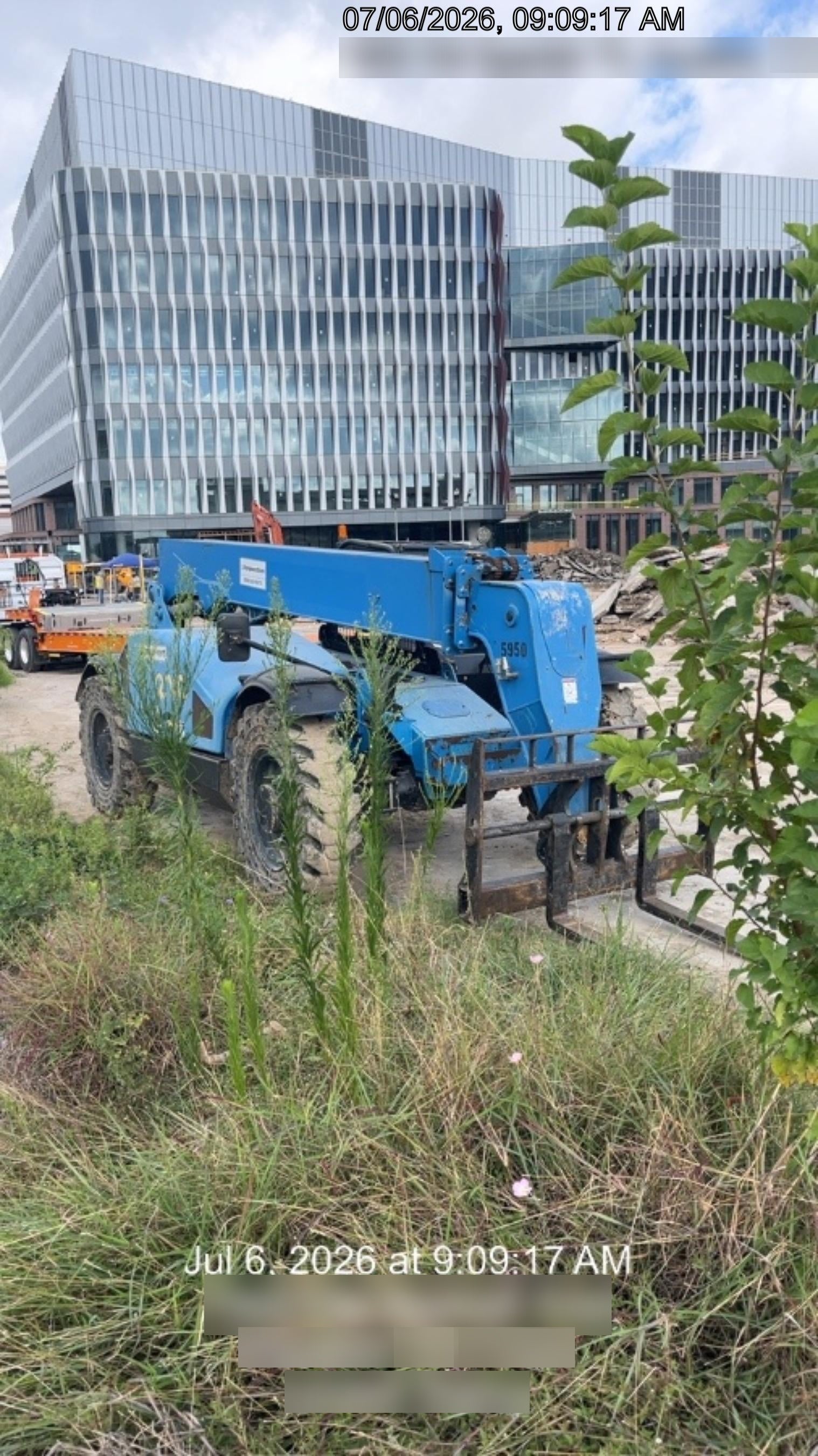 2017 Genie GTH-844 Genie GTH-844, Solid Tires, 60" carriage/forks, Open ROPS, Work Lights