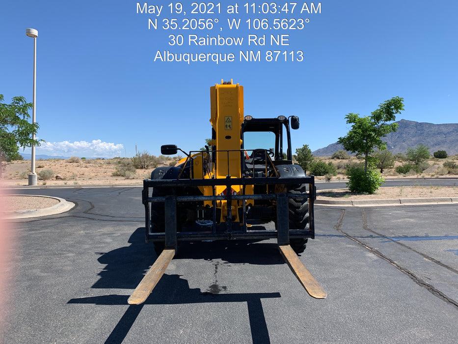 2020 JCB 509-42 Canopy, Solid Tires, Work Lights, Beacon, Aux Hydraulics, Back up Alarm, Lifting Eye, ES Decals