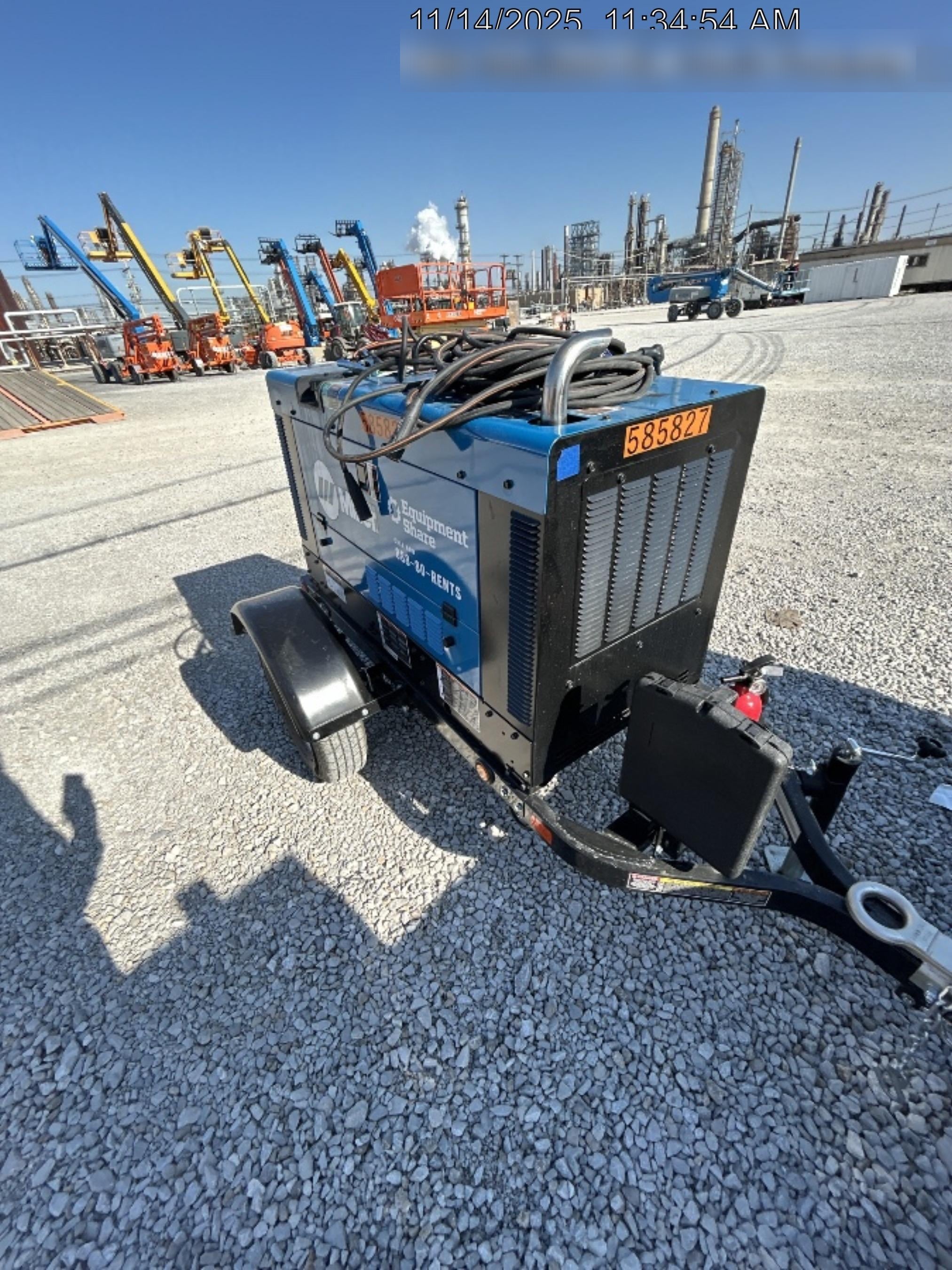 2025 MILLER ELECTRIC BIG BLUE 400