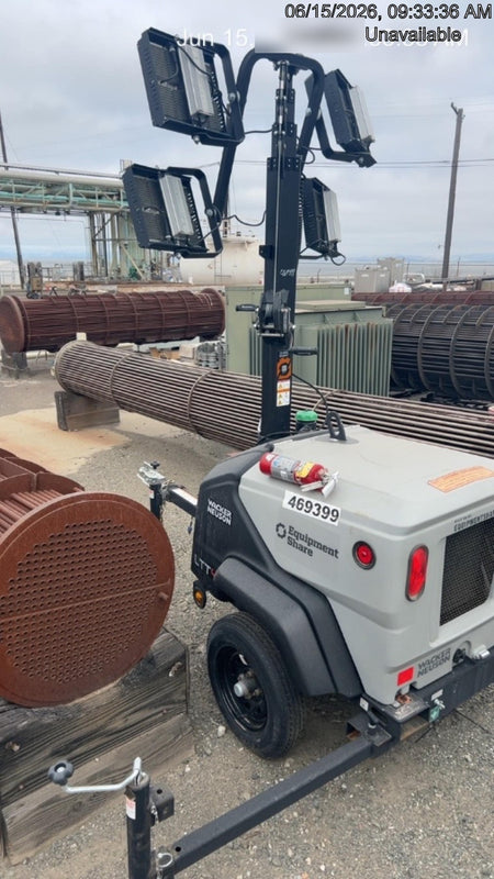 2024 Wacker Neuson LTT4 Diesel, Kohler KDW702, Deep Sea Controller, Auto Start, LED 320W, Bypass Outlet, T3