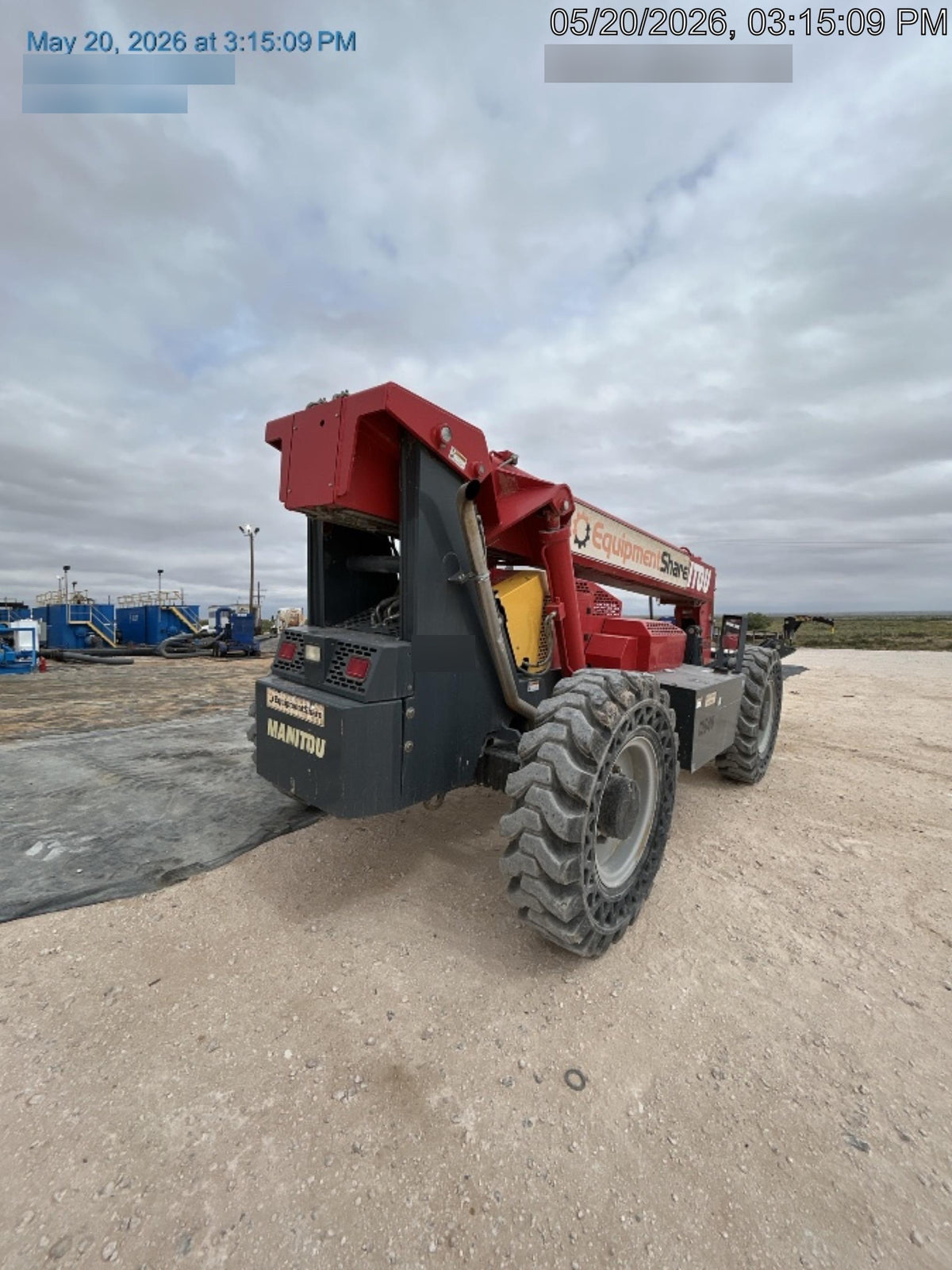 2018 Manitou MTA10055 MTA10055 - 120 HP T4, Canopy, Worklights/Strobe, Beacon, 66" Carriage, 60" Forks, Solid Tires, Lift Hook, Aux Hydraulics