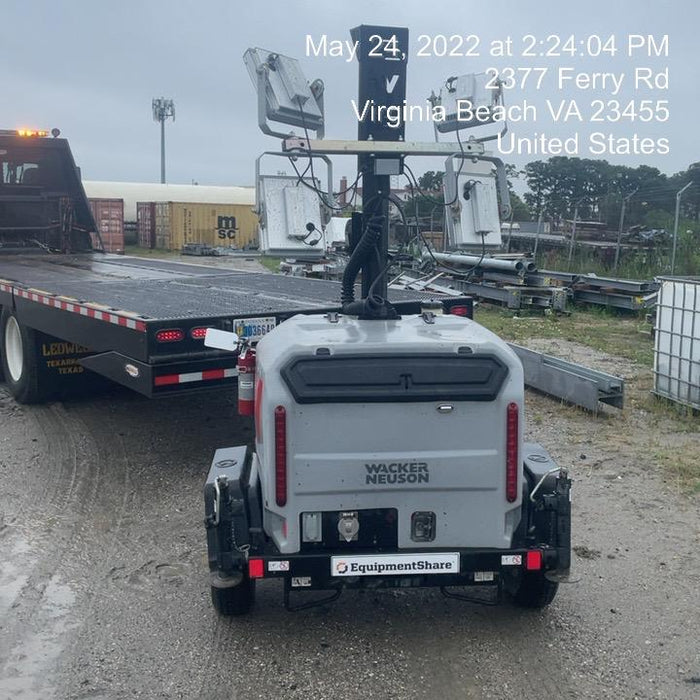 2020 Wacker Neuson LTV6K LTV6K-METAL HALIDE LIGHT TOWER 60HZ KUBOTA LED 300