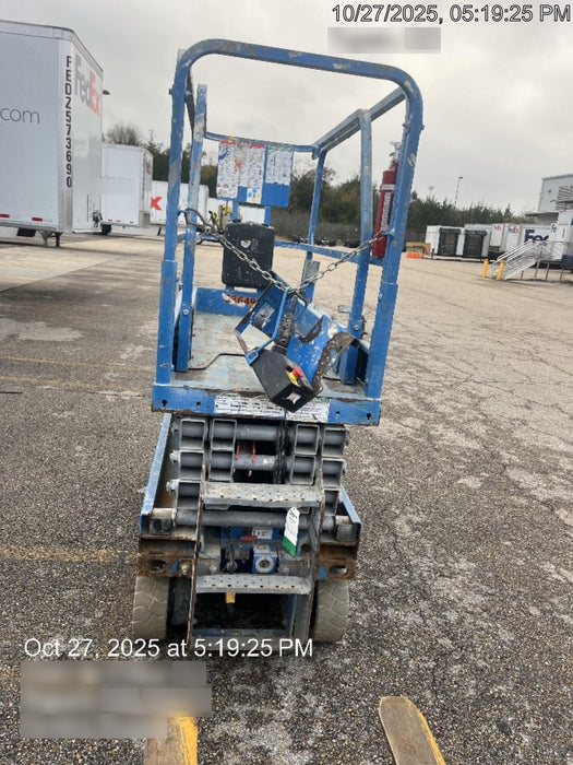 2019 Genie GS-1930 Fixed Rails with Chain Entry