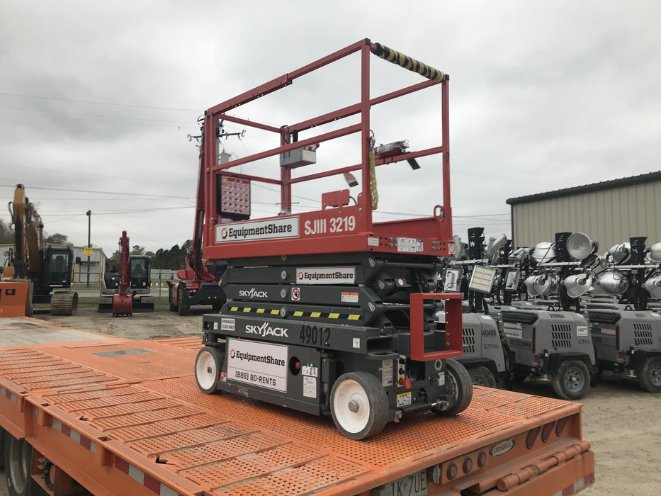 2019 Skyjack SJIII-3219 Standard Options, Trojan Batteries