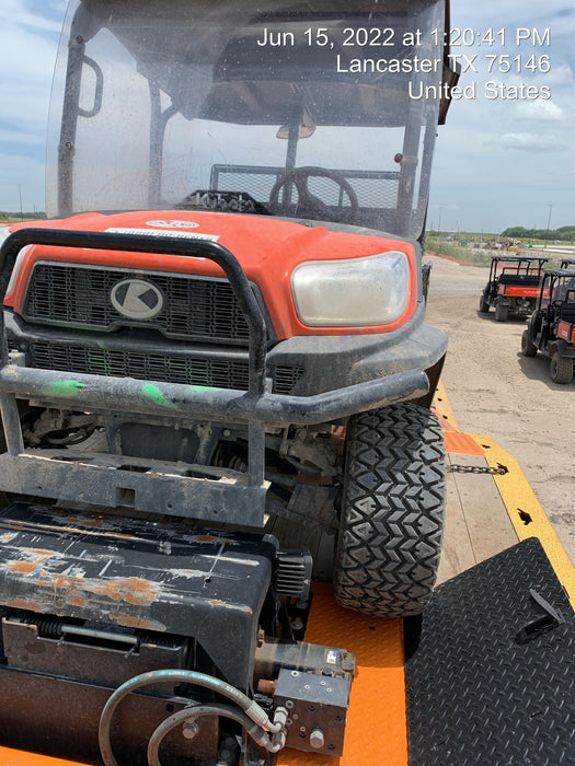 2021 Kubota RTV-X1140W-H Plastic Canopy, Windshield Acrylic Clear, LED Strobe Light, Wire Harness Kit, Back up Alarm