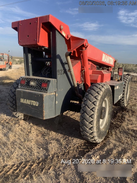 2018 Manitou 12042 Manitou MTA 12042 w/Open ROPS, Work Lights/Strobe, Aux Hyd, Solid Tires, Lift Hook, 66" Carriage, 72" Forks, Outriggers