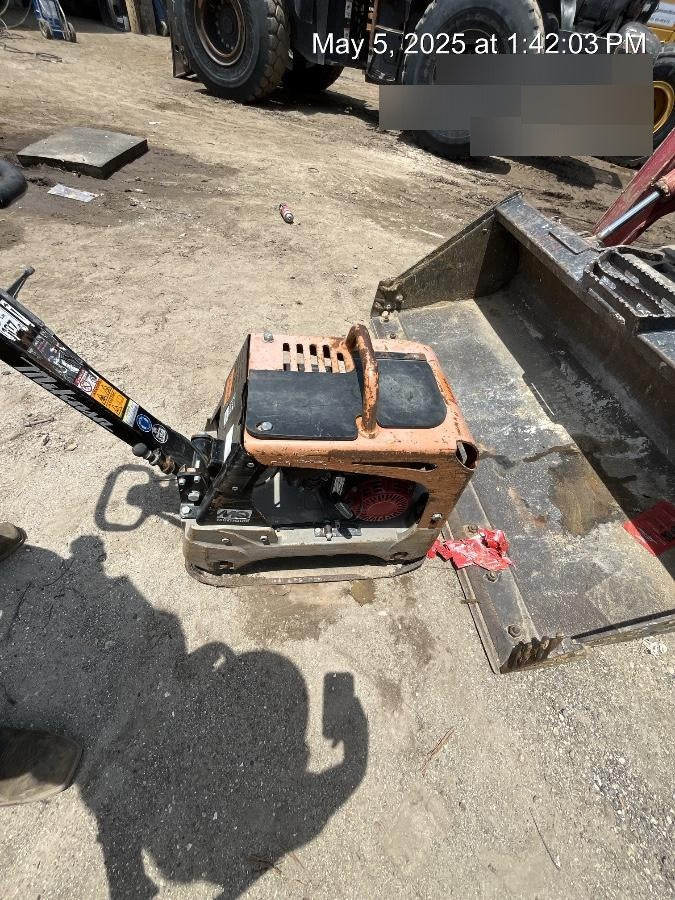 2022 Multiquip MVH158 Honda GX200, 17" Plate, Gas
