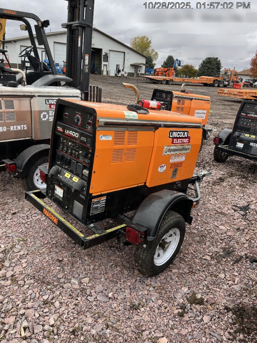 2022 Lincoln Electric LE400 Kubota V1505, Trlr, Cable Rack, Light Kit, ES Decals, T3