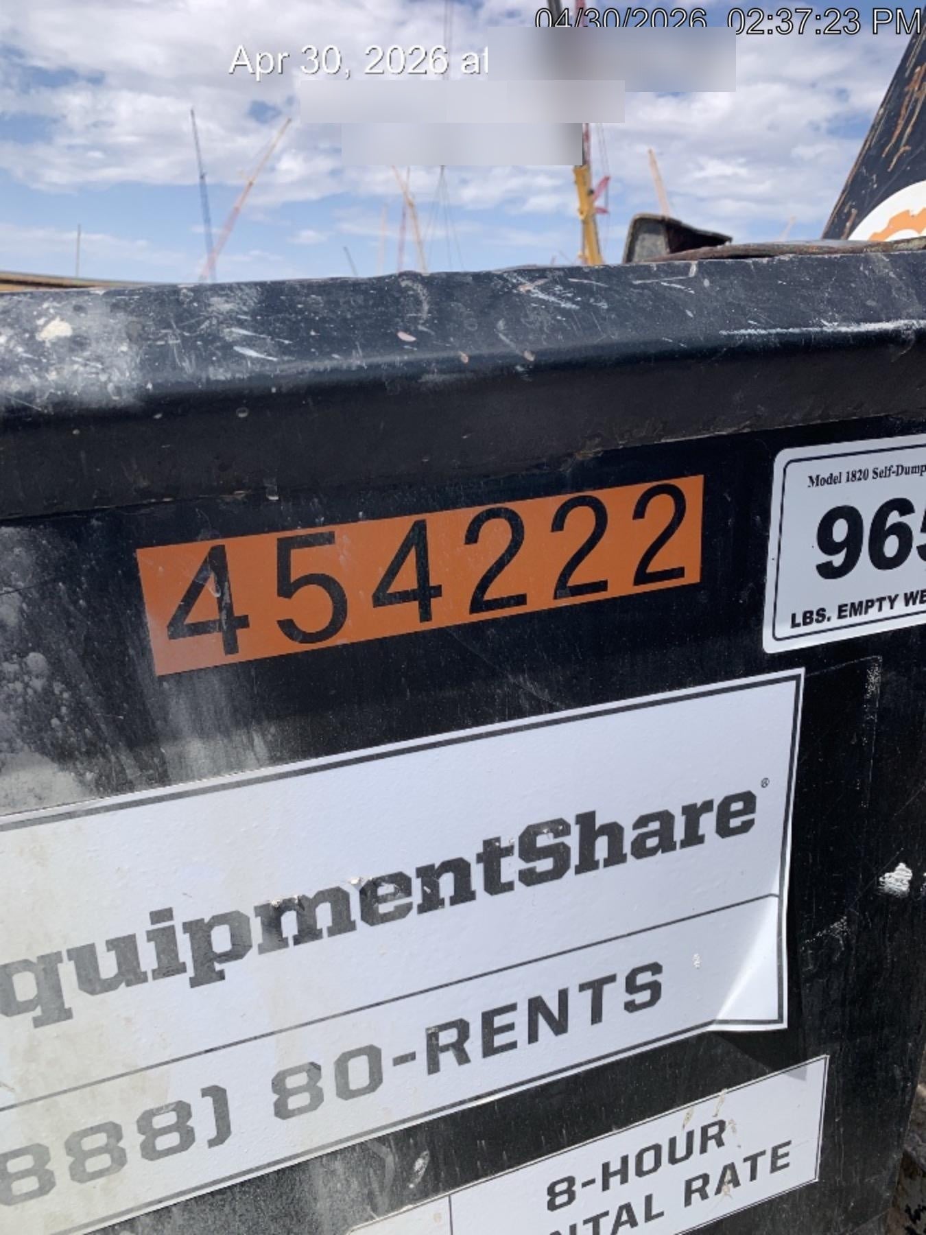 2024 STAR INDUSTRIES M-1820 - Self-Dump Hopper