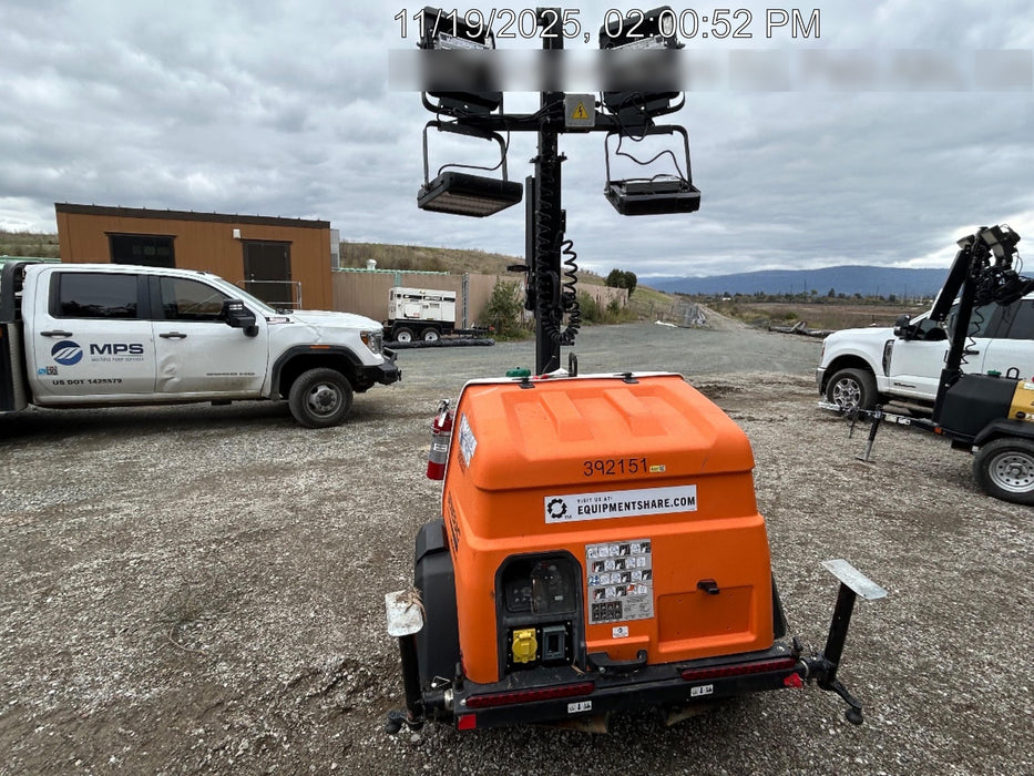 2024 Generac MLT2 Diesel, Flex Switch 120V Input, Powerzone Controller, 
(4) 320W LED Lights, 4kW Generator, 39.9 Gal Fuel Tank, 2" Ball, T3