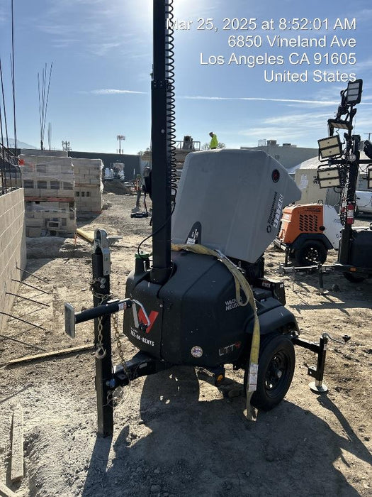 2024 Wacker Neuson LTT4 Diesel, Kohler KDW702, Deep Sea Controller, Auto Start, LED 320W, Bypass Outlet, T3