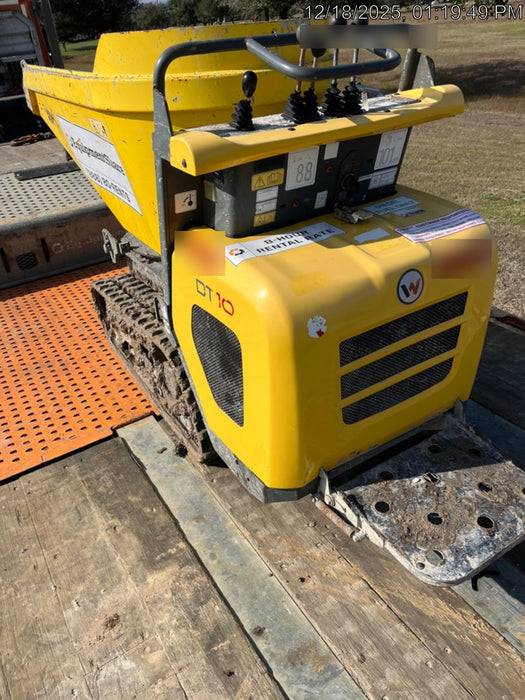 2019 WACKER NEUSON DT10