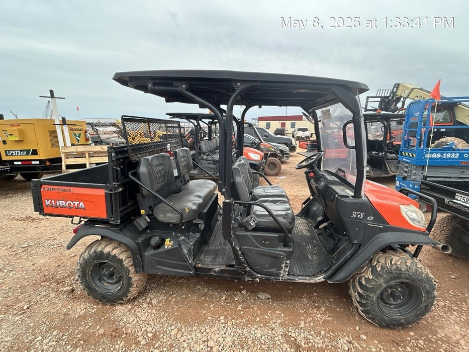 2020 Kubota RTV-X1140W-H 4WD, LED Strobe, Windshield Acrylic Clear, Plastic Canopy, Wire Harness Kit, Backup Alarm