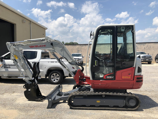 2020 Takeuchi TB235-2CR Cab/Heat/Air, Rubber Tracks, Manual TAG QC