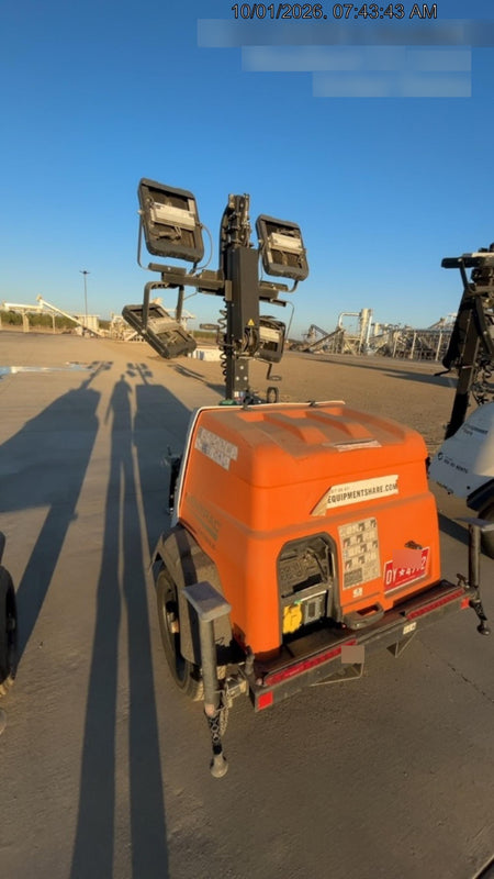 2023 Generac MLT2 Diesel, Flex Switch 120V Input, Powerzone Controller, (4) 320W LED Lights, 4kW Generator, 39.9 Gal Fuel Tank, 2" Ball, T3