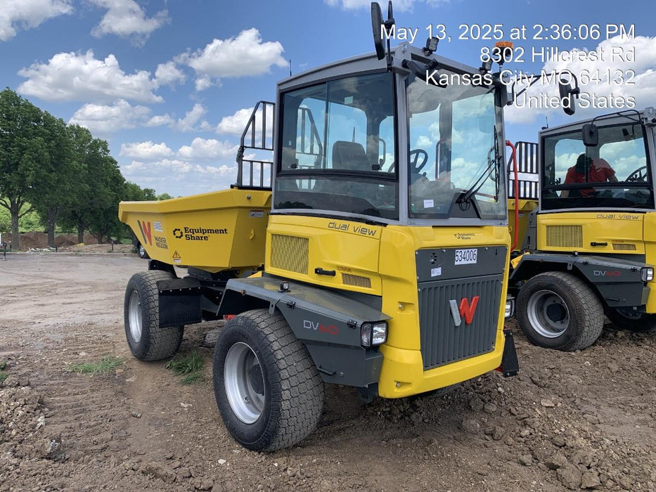 2025 WACKER NEUSON DV605 Cab Turf Tires
