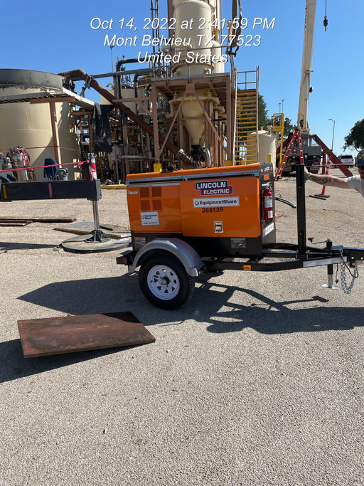 2022 Lincoln Electric LE400 Kubota V1505, Trlr, Cable Rack, Light Kit, ES Decals, T3