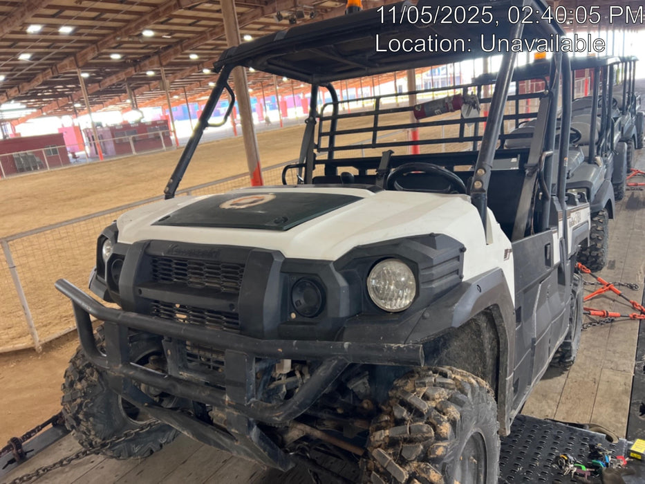 2019 Kawasaki MULE PRO-DX, 2-3 Seat 3 Seater, Standard Options, Backup Alarm, Beacon, Plastic Hard Top, Poly Windshield, Horn Kit