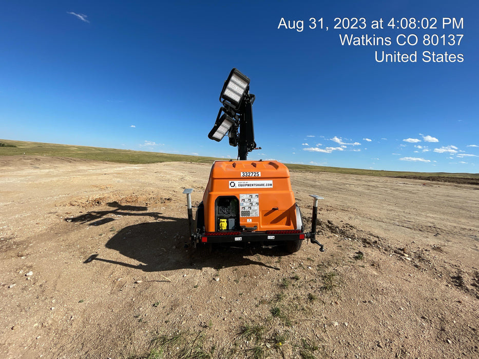 2023 Generac MLT2 Diesel, Flex Switch 120V Input, Powerzone Controller, (4) 320W LED Lights, 4kW Generator, 39.9 Gal Fuel Tank, 2" Ball, T3