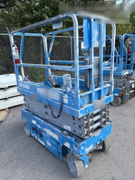 2018 Genie GS-1930 Genie GS-1930 Scissor Lift w/Standard Options