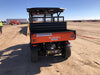 2022 Kubota RTV-X1140W-H Plastic Canopy, Windshield Acrylic Clear, LED Strobe Light, Wire Harness Kit, Back up Alarm