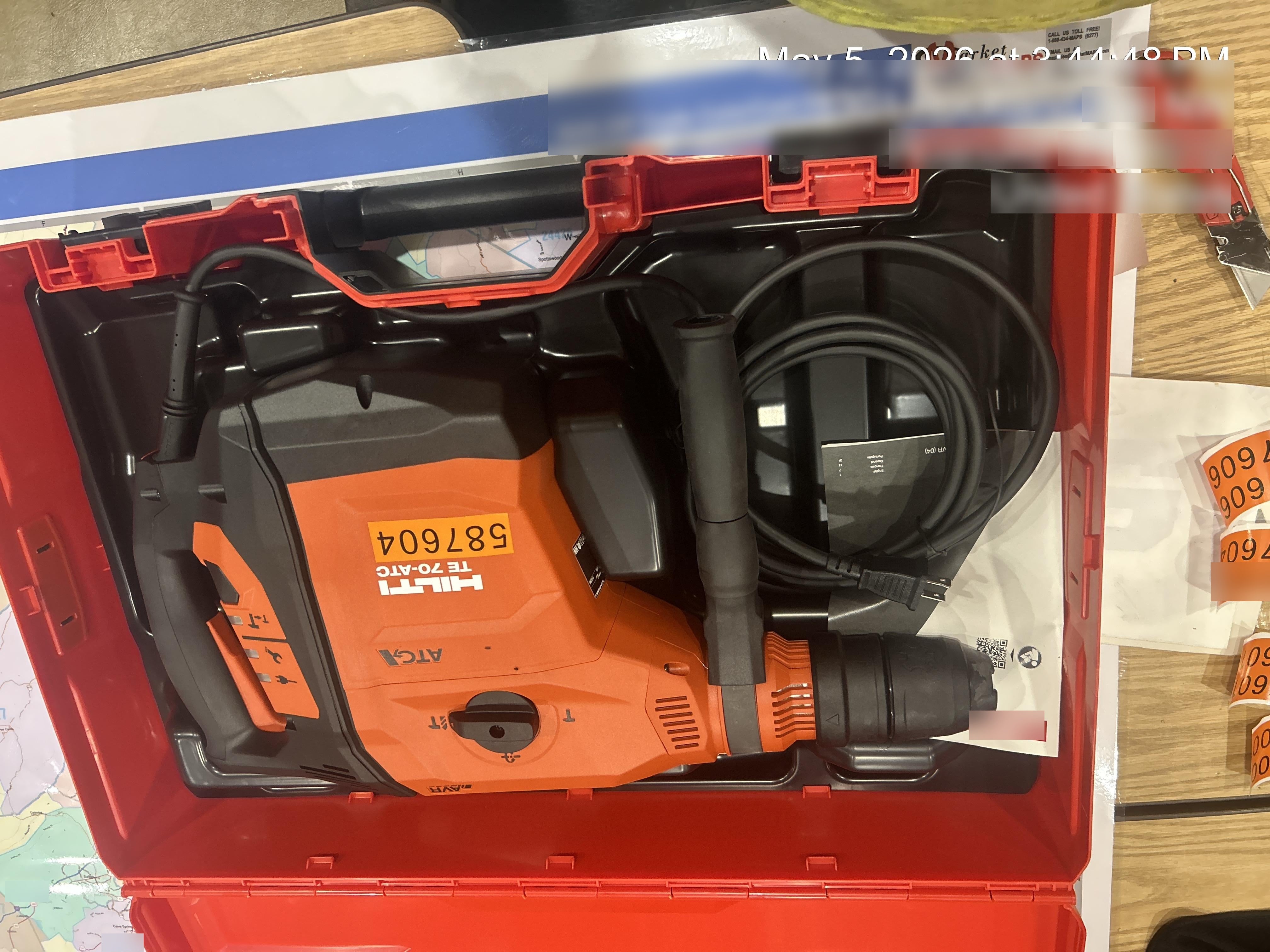 2025 HILTI TE 70-ATC/AVR