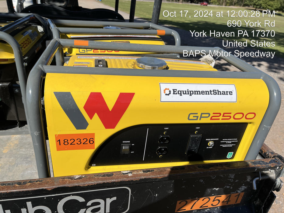 2021 WACKER NEUSON GP2500A