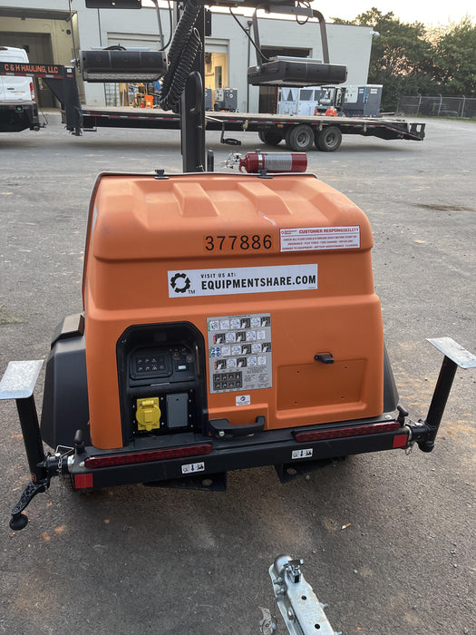 2023 Generac MLT2 Diesel, Flex Switch 120V Input, Powerzone Controller, 
(4) 320W LED Lights, 4kW Generator, 39.9 Gal Fuel Tank, 2" Ball, T3