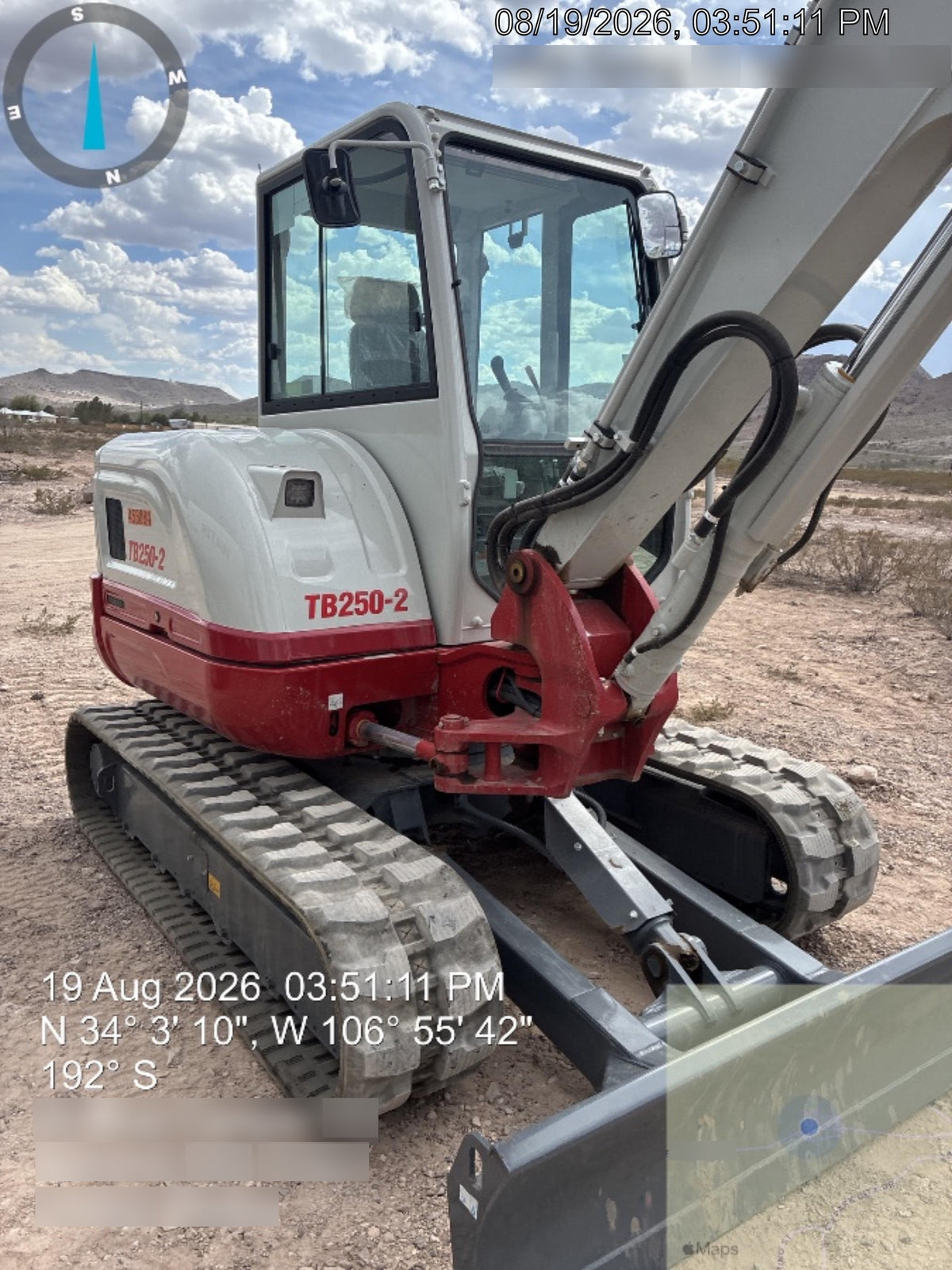2024 TAKEUCHI TB250-2CR