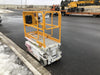 Custom Equipment HB-1430 <ul>
 <li>Hy-Brid Scissor Lift</li>
  <li>Platform capacity up to 670 lbs.</li>
  <li>Working height up to 20 ft</li>
  <li>Weighs under 1,700 lbs.</li>
  <li>Non-marking wheels </li>
</ul>