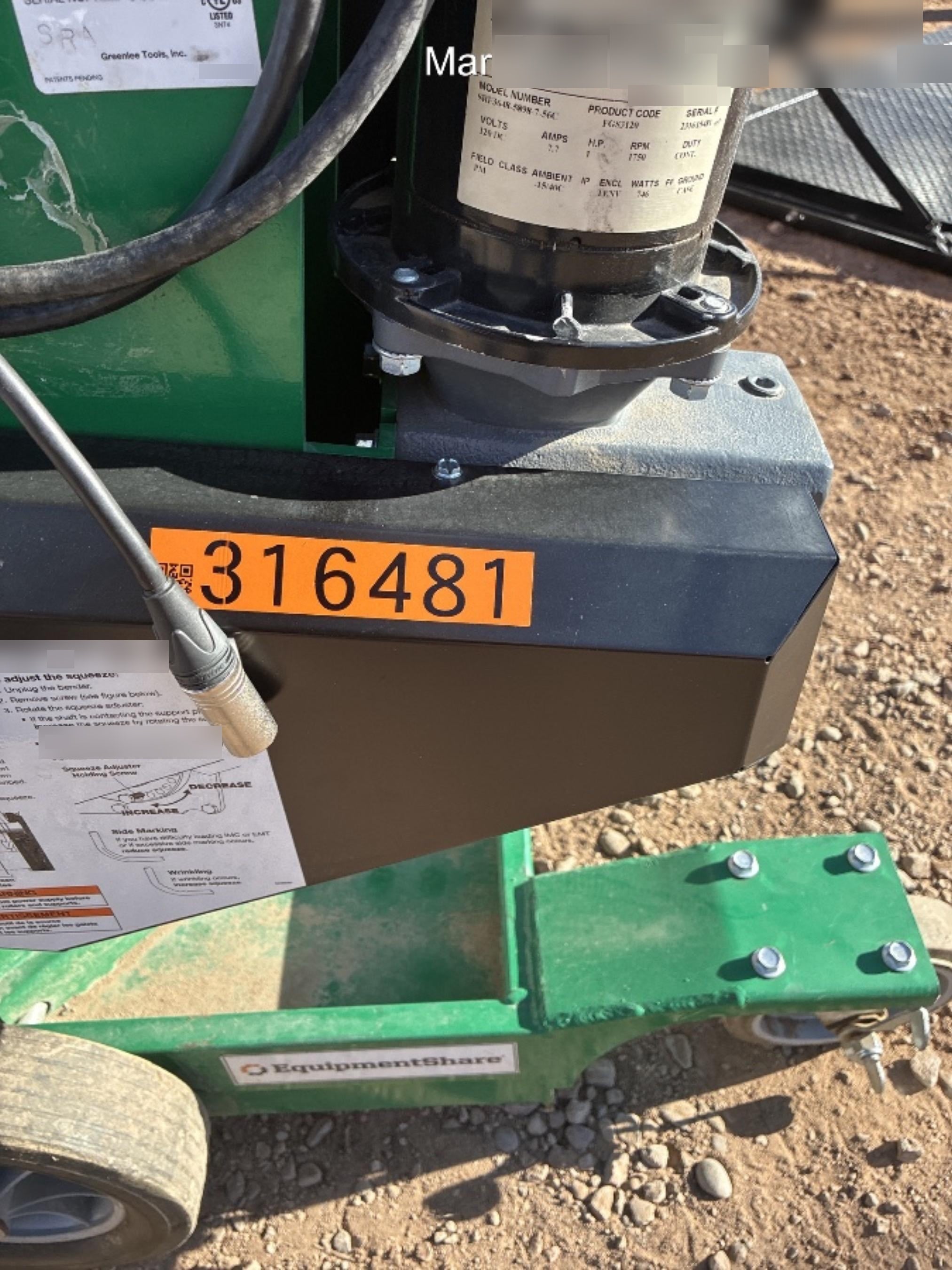 2023 GREENLEE 854DX
