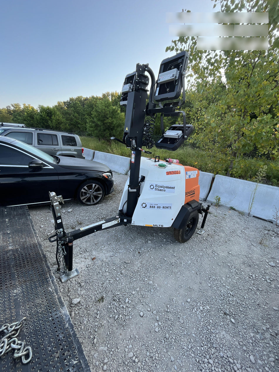 2024 Generac MLT2 Diesel, Flex Switch 120V Input, Powerzone Controller, 
(4) 320W LED Lights, 4kW Generator, 39.9 Gal Fuel Tank, 2" Ball, T3