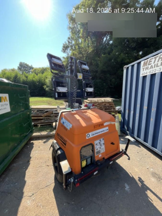 2023 Generac MLT2 Diesel, Flex Switch 120V Input, Powerzone Controller, 
(4) 320W LED Lights, 4kW Generator, 39.9 Gal Fuel Tank, 2" Ball, T3