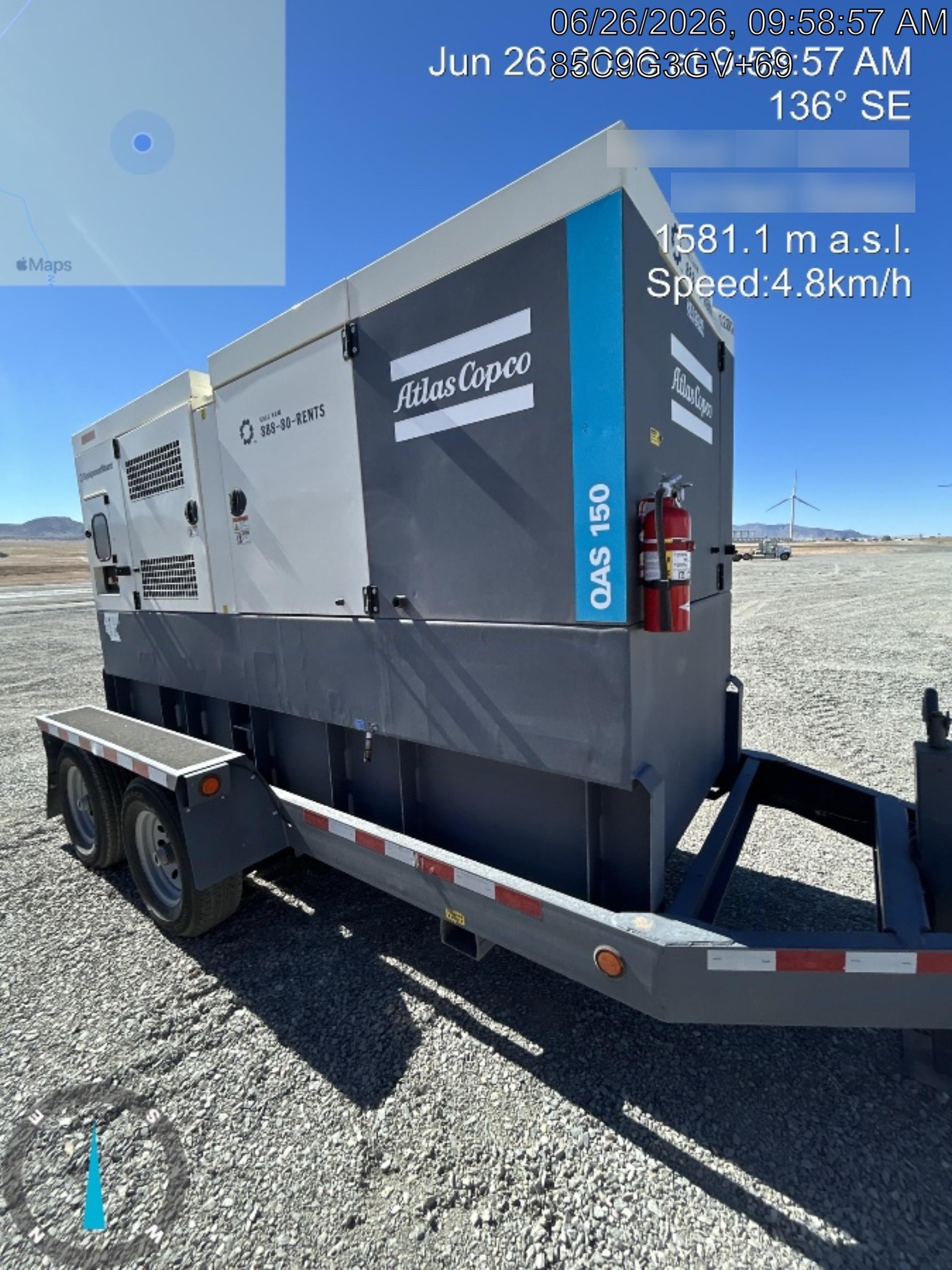 2022 ATLAS COPCO QAS150