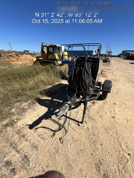 2019 Lincoln Electric Vantage 322 Welder Ready-Pak 3, Two wheel trailer, Fender and Light kit, Cable Rack