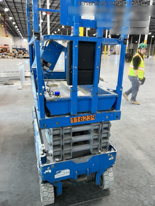 2020 Genie GS-1930 Solid Non Marking Tires, Beacon, Folding rails with half height swing gate