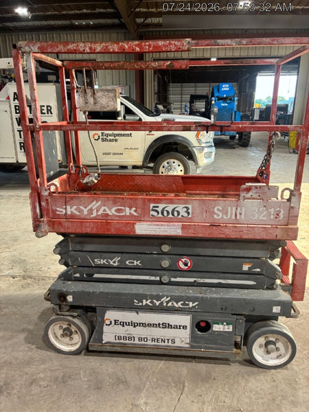 2017 Skyjack SJIII-3219 SJ3219, Trojan Battery Set, Extended Warranty 5yr/5k hr