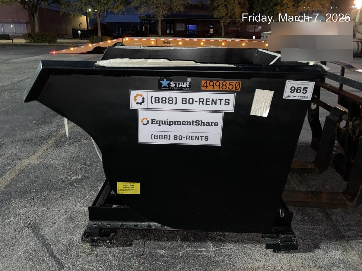 2025 STAR INDUSTRIES M-1820 - Self-Dump Hopper