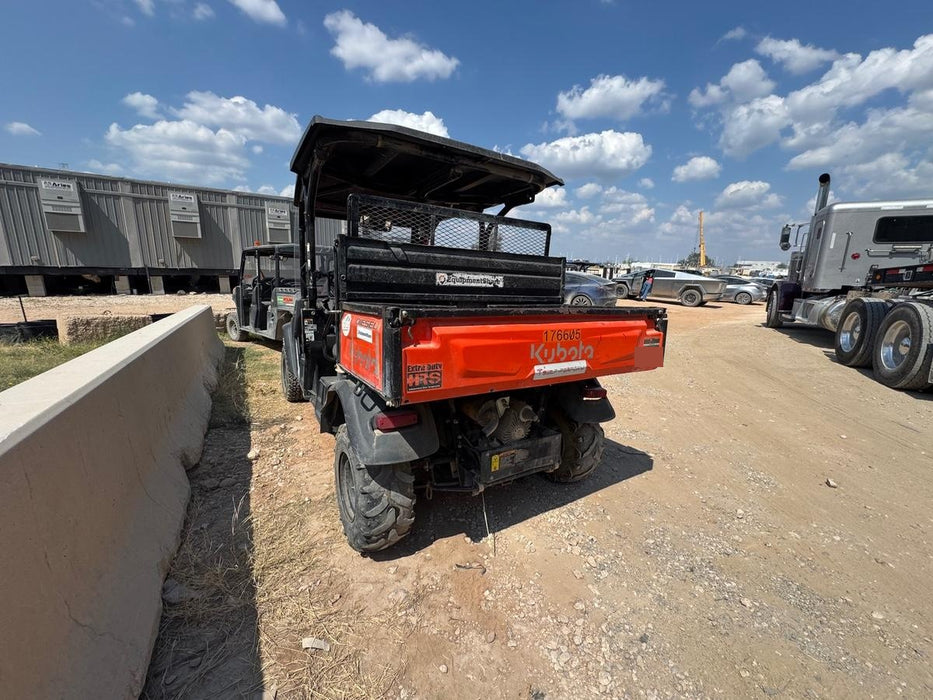 2021 Kubota RTV-X1140W-H Plastic Canopy, Windshield Acrylic Clear, LED Strobe Light, Wire Harness Kit, Back up Alarm