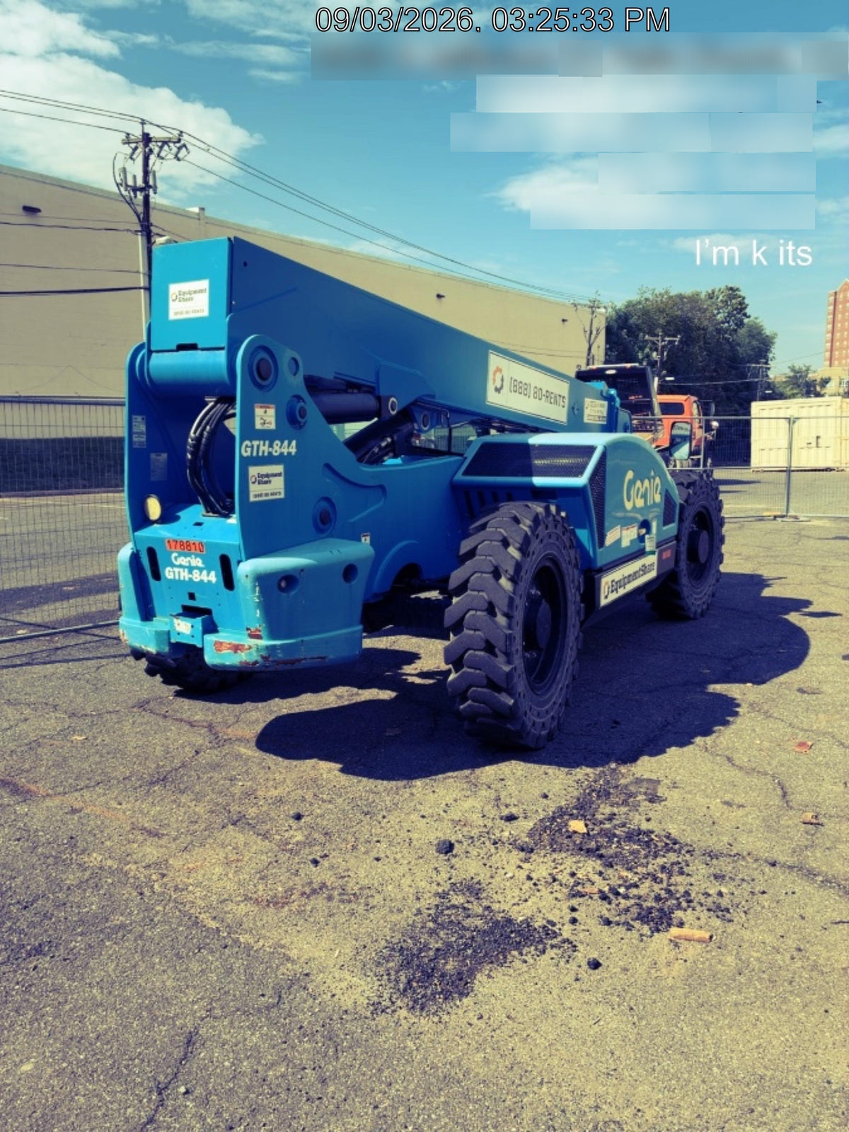 2021 GENIE GTH-844
