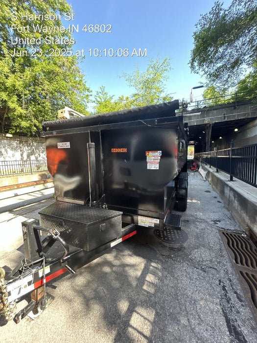 2024 TEXAS PRIDE TRAILERS 14'L x 7'W 5 Cu Yd Trunnion Hydraulic Dump