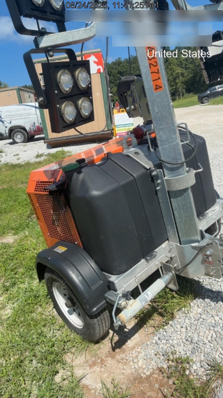2024 Wanco WLTT-4MM4K Diesel, Deep Sea Controller, Shore Power Plug, Auto Start, (4) 350W LED Floodlights, 4kW Generator, 60 Gal Fuel Tank, 2" Ball, T3
