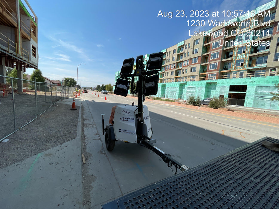 2023 Generac MLT2 Diesel, Flex Switch 120V Input, Powerzone Controller, (4) 320W LED Lights, 4kW Generator, 39.9 Gal Fuel Tank, 2" Ball, T3