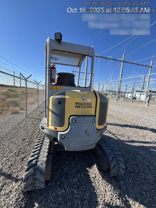 2018 WACKER NEUSON EZ38